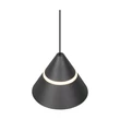 Pendul Trio ROMEO metal, negru, LED, 7W, 2300-3000-4000K, 700Lm - 337010132
