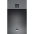 Pendul Trio ROMEO metal, negru, LED, 7W, 2300-3000-4000K, 700Lm - 337010132