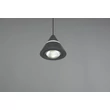Pendul Trio ROMEO metal, negru, LED, 7W, 2300-3000-4000K, 700Lm - 337010132