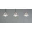 Pendul Trio ROMEO metal, nichel, LED, 21W, 2300-3000-4000K, 2100Lm - 337010307