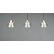 Pendul Trio ROMEO metal, nichel, LED, 21W, 2300-3000-4000K, 2100Lm - 337010307