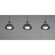 Pendul Trio ROMEO metal, negru, LED, 21W, 2300-3000-4000K, 2100Lm - 337010332