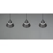 Pendul Trio ROMEO metal, negru, LED, 21W, 2300-3000-4000K, 2100Lm - 337010332