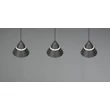 Pendul Trio ROMEO metal, negru, LED, 21W, 2300-3000-4000K, 2100Lm - 337010332