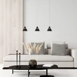 Pendul Trio ROMEO metal, negru, LED, 21W, 2300-3000-4000K, 2100Lm - 337010332