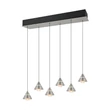 Pendul Trio ROMEO metal, nichel, LED, 42W, 2300-3000-4000K, 4200Lm - 337010607