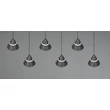 Pendul Trio ROMEO metal, negru, LED, 42W, 2300-3000-4000K, 4200Lm - 337010632