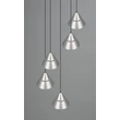 Pendul Trio ROMEO metal, nichel, LED, 35W, 2300-3000-4000K, 3500Lm - 337030507