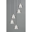 Pendul Trio ROMEO metal, nichel, LED, 35W, 2300-3000-4000K, 3500Lm - 337030507