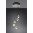 Pendul Trio ROMEO metal, nichel, LED, 35W, 2300-3000-4000K, 3500Lm - 337030507