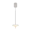 Pendul Trio KEATON metal, acril, gri, alb, LED, 10W, 2300-3000-4000K, 1200Lm - 340210176