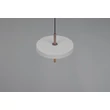 Pendul Trio KEATON metal, acril, gri, alb, LED, 10W, 2300-3000-4000K, 1200Lm - 340210176