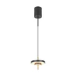 Pendul Trio KEATON metal, acril, negru, auriu, alb, LED, 10W, 2300-3000-4000K, 1200Lm - 340210180