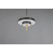 Pendul Trio KEATON metal, acril, negru, auriu, alb, LED, 10W, 2300-3000-4000K, 1200Lm - 340210180