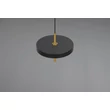 Pendul Trio KEATON metal, acril, negru, auriu, alb, LED, 10W, 2300-3000-4000K, 1200Lm - 340210180