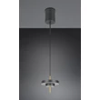 Pendul Trio KEATON metal, acril, negru, auriu, alb, LED, 10W, 2300-3000-4000K, 1200Lm - 340210180
