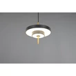 Pendul Trio KEATON metal, acril, negru, auriu, alb, LED, 10W, 2300-3000-4000K, 1200Lm - 340210180