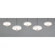 Pendul Trio KEATON metal, acril, gri, alb, LED, 50W, 2300-3000-4000K, 5900Lm - 340210576