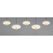 Pendul Trio KEATON metal, acril, gri, alb, LED, 50W, 2300-3000-4000K, 5900Lm - 340210576