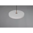 Pendul Trio KEATON metal, acril, gri, alb, LED, 34,5W, 2300-3000-4000K, 4000Lm - 340219176