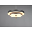 Pendul Trio KEATON metal, acril, negru, auriu, alb, LED, 34,5W, 2300-3000-4000K, 4000Lm - 340219180