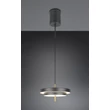 Pendul Trio KEATON metal, acril, negru, auriu, alb, LED, 34,5W, 2300-3000-4000K, 4000Lm - 340219180