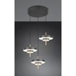 Pendul Trio KEATON metal, acril, negru, auriu, alb, LED, 30W, 2300-3000-4000K, 3600Lm - 340230380