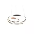 Pendul Trio MARNIE metal, gri, LED, 3000K, 68W, 8000lm - 344110105