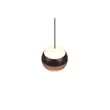 Pendul Trio ORBIT metal, negru, cafeniu, LED, 2300K - 3000K - 4000K, 8W, 960lm - 344410132