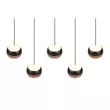 Pendul Trio ORBIT metal, negru, cafeniu, LED, 2300K - 3000K - 4000K, 40W, 4800lm - 344410532