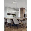 Pendul Trio EMERSON  metal, gri, LED, 22W, 2500lm, 2700K-5000K - Trio-346710176