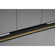 Pendul Trio EMERSON  metal, negru, LED, 22W, 2500lm, 2700K-5000K - Trio-346710180