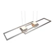 Pendul Trio FIATO, metal, nichel, LED, 37W, 4300lm, 2700K-6500K - Trio-347710407