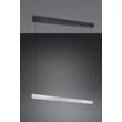 Pendul Trio WALLACE metal, acril, negru, nichel, alb, LED, 29W, 2300-3000-4000K, 3500Lm - 347910107