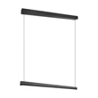 Pendul Trio WALLACE metal, acril, negru, alb, LED, 29W, 2300-3000-4000K, 3500Lm - 347910132