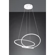 Pendul Trio DARVIN, metal, alb, LED, 52W, 6700lm, 2300K+3000K+4000K - Trio-349119131