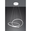 Pendul Trio DARVIN, metal, alb, LED, 52W, 6700lm, 2300K+3000K+4000K - Trio-349119131