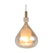 Pendul Trio ALDEA metal, sticla, alb, chihlimbar, E14 - 349400113