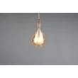 Pendul Trio ALDEA metal, sticla, alb, chihlimbar, E14 - 349400113