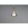 Pendul Trio ALDEA metal, sticla, alb, crom, E14 - 349400157