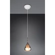 Pendul Trio ALDEA metal, sticla, alb, crom, E14 - 349400157