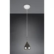 Pendul Trio ALDEA metal, sticla, alb, crom, E14 - 349400157