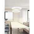 Pendul Trio CARDONA, metal, alb, LED, 29W, 3300lm, 2300K+3000K+4000K - Trio-349614531