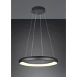 Pendul Trio CARDONA, metal, negru, LED, 59W, 6900lm, 2300K+3000K+4000K - Trio-349617532