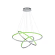 Pendul Trio AARON metal, nichel, RGB-LED, 3000K-6000K, 78W, 9200lm - 352710307