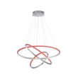 Pendul Trio AARON metal, nichel, RGB-LED, 3000K-6000K, 78W, 9200lm - 352710307