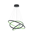 Pendul Trio AARON metal, antracit, RGB-LED, 3000K-6000K, 78W, 9200lm - 352710342