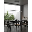Pendul Trio GRAHAM metal, negru, LED, 44W, 4200lm, 2300K-3000K-4000K - Trio-353010132