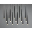 Pendul Trio CALA  metal, negru, LED, 57W, 6750lm, 2300K-3000K-4000K - Trio-354811532