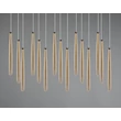 Pendul Trio CALA  metal, auriu, LED, 57W, 6750lm, 2300K-3000K-4000K - Trio-354811579